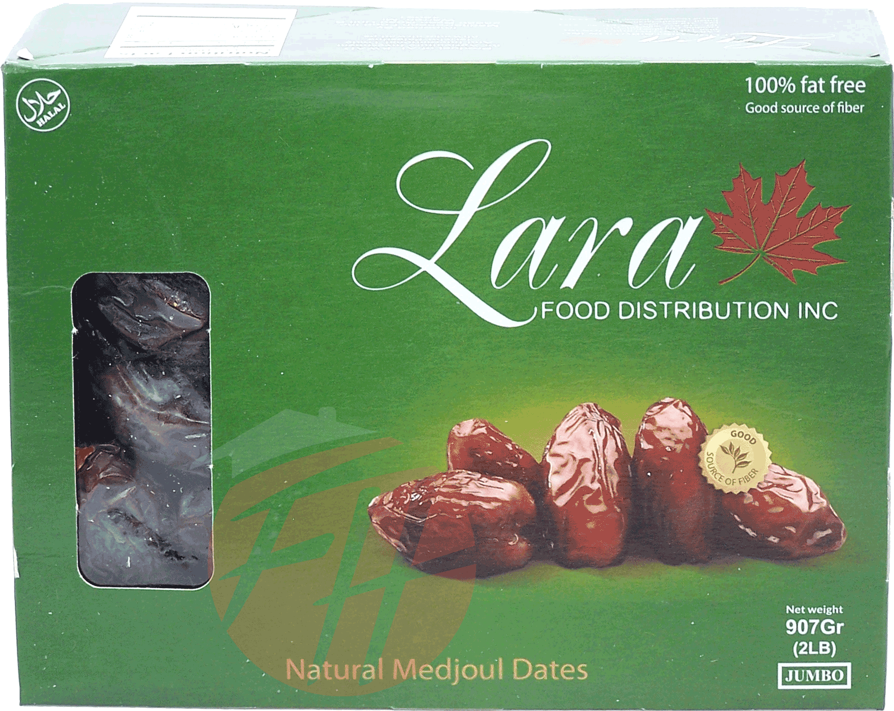 Lara Food Distribution Inc.  natural medjoul dates with pit, jumbo Full-Size Picture